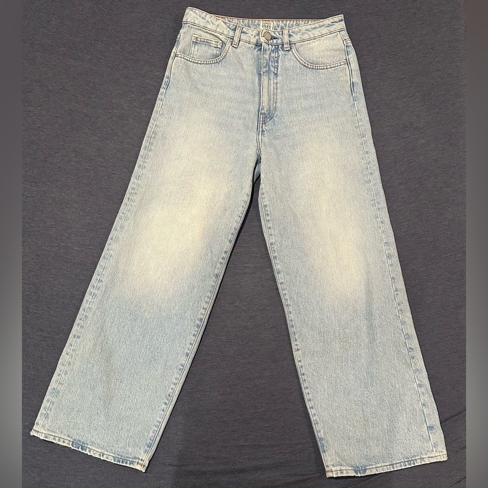 TOTEME - Blue Flare non- Stretch denim jeans in size 28.
